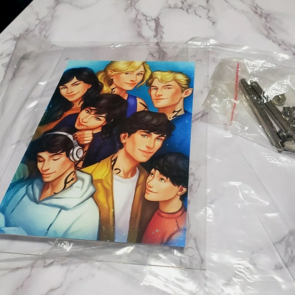 The Dark Artifices,TDA, Acrylic stand, Blackthorns Family Portrait, Litjoy Crate